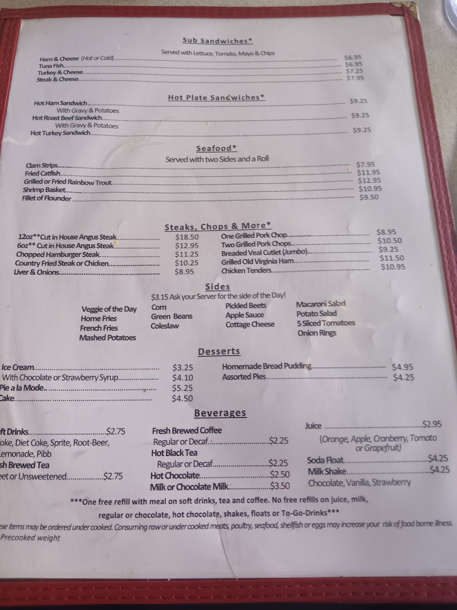 Frost Cafe Menu - Image 3